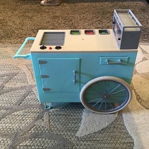 Our Generation Hot Dog cart